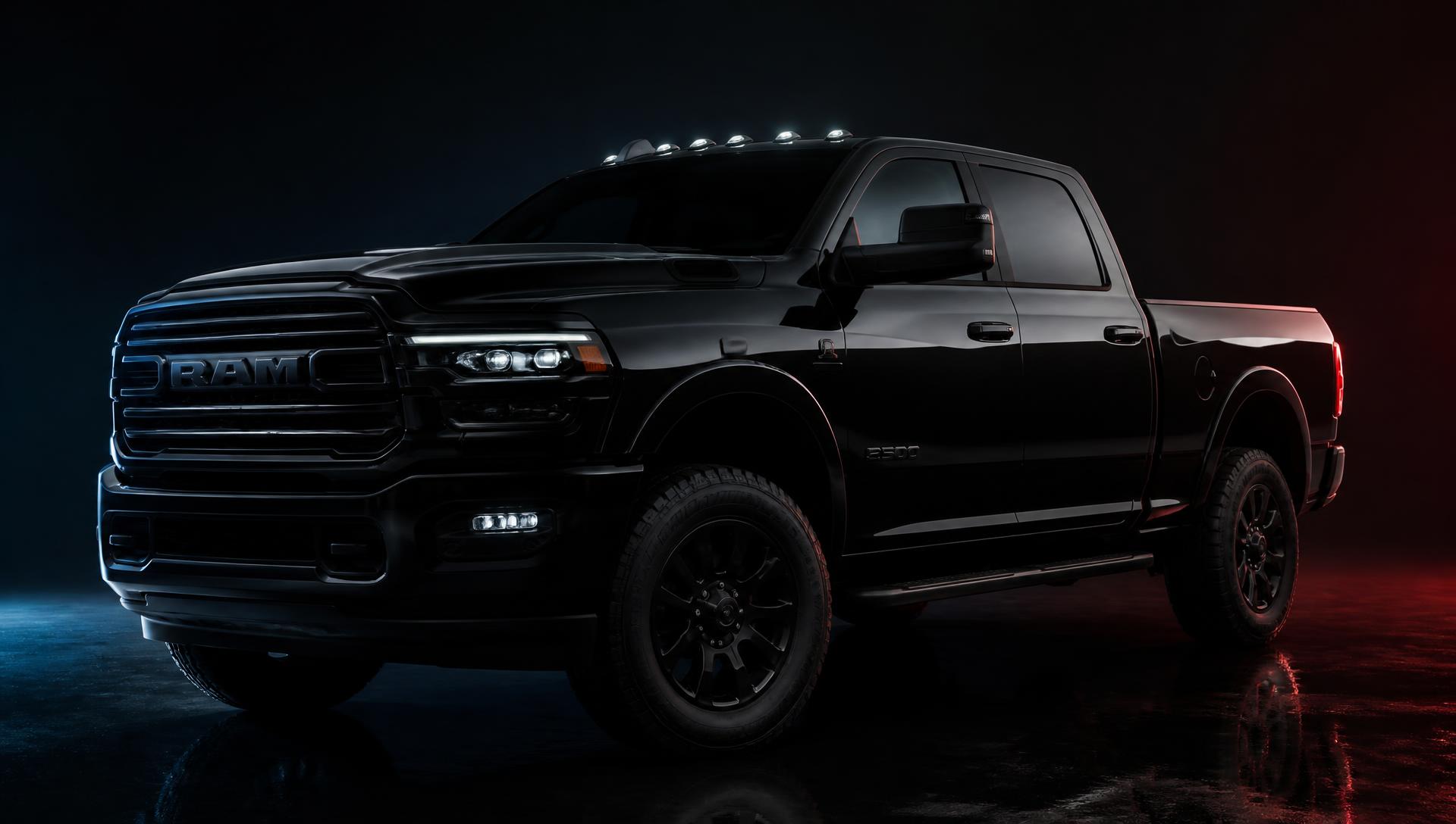 New Ram 2500 Laramie with Cerakote ceramic protection applied